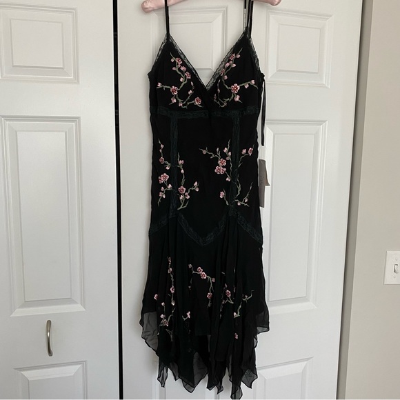 Sue Wong Dresses & Skirts - Sue Wong size 12 cherry blossom embroidered black formal dress nwt never worn